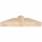 Ekena Millwork Portland Smooth Timber Gable Bracket, Douglas Fir, 36"W x 9"H x 5 1/2"D x 5 1/2"F, 6/12 Pitch GBW036X09X0606POR00SDF - alternate 4